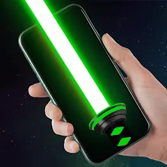 Взлом Lightsaber Gun Simulator  [МОД Бесконечные монеты] - стабильная версия apk на Андроид