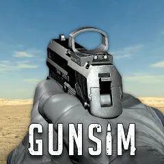 Скачать взлом GUNSIM - 3D FPS Shooting Guns (ГУНСИМ)  [МОД Много монет] - стабильная версия apk на Андроид