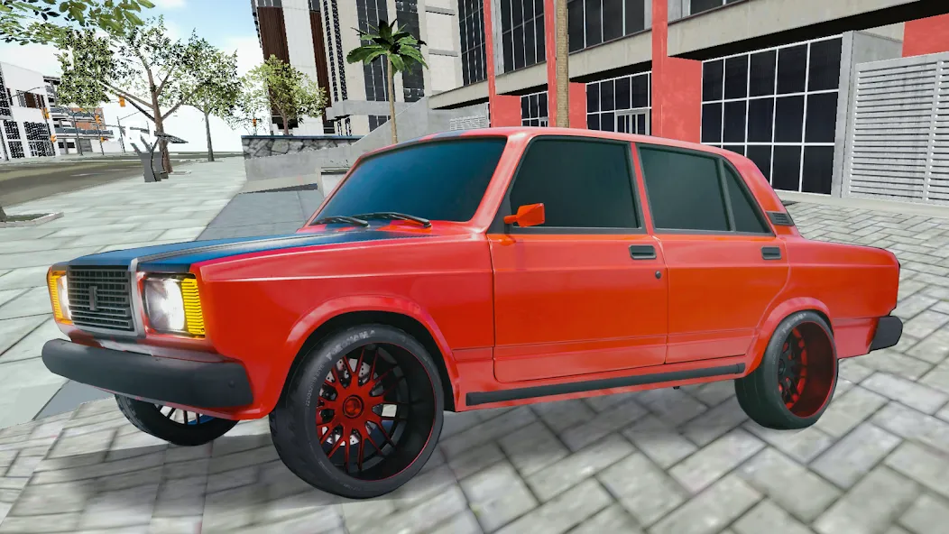 Drive Classic VAZ 2107 Parking  [МОД Меню] Screenshot 1