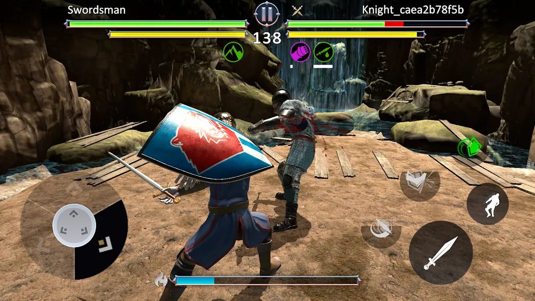 Knights Fight 2: New Blood (На русский язык это будет Найтс Файт 2)  [МОД Меню] Screenshot 1