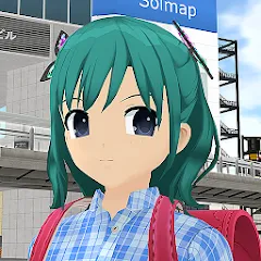 Взломанная Shoujo City 3D (Шодзо Сити 3D)  [МОД Все открыто] - полная версия apk на Андроид