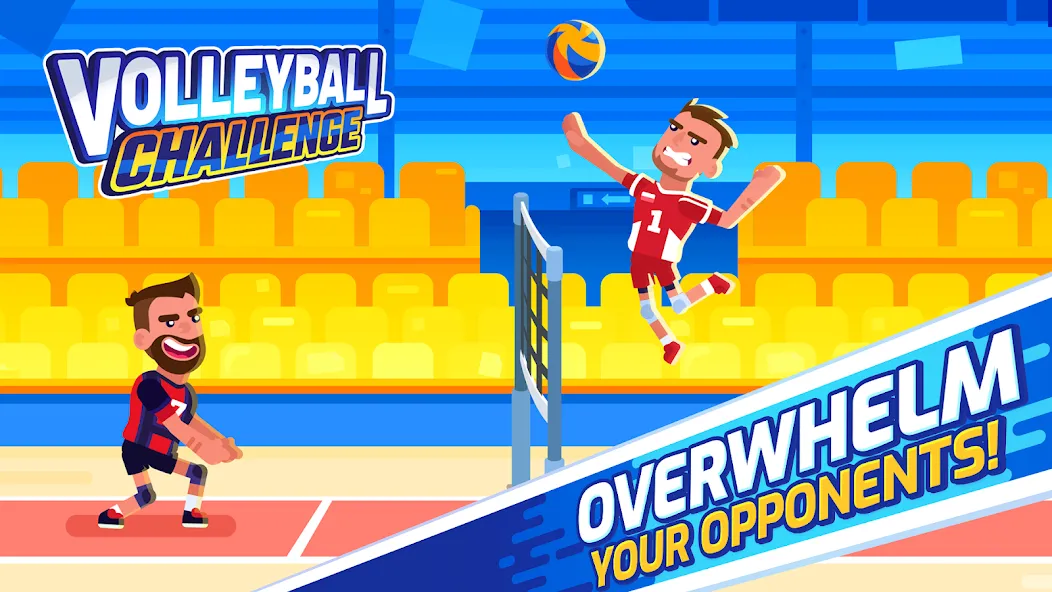 Volleyball Challenge 2024  [МОД Бесконечные деньги] Screenshot 1