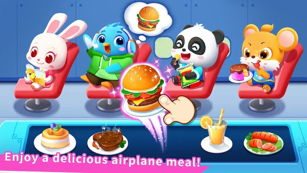 Baby Panda's Airport  [МОД Все открыто] Screenshot 2