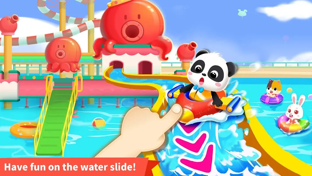 Baby Panda's Fun Park  [МОД Много монет] Screenshot 2