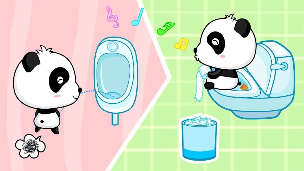 Baby Panda's Daily Life  [МОД Бесконечные монеты] Screenshot 3