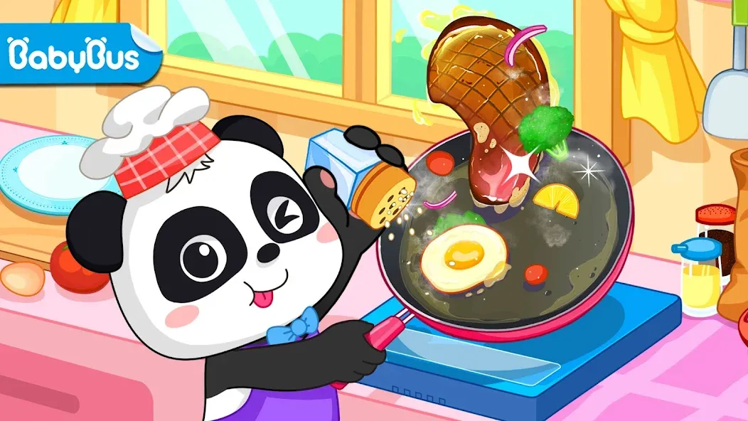 My Baby Panda Chef  [МОД Все открыто] Screenshot 1