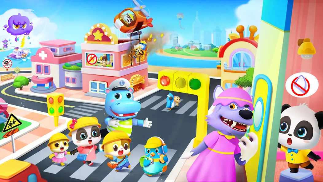 Baby Panda's City  [МОД Бесконечные деньги] Screenshot 4