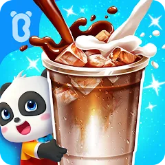 Взломанная Baby Panda’s Summer: Café  [МОД Unlocked] - полная версия apk на Андроид