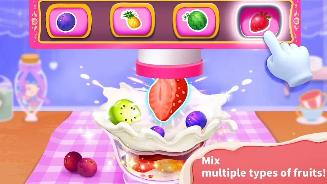 Baby Panda’s Ice Cream Shop  [МОД Unlocked] Screenshot 3