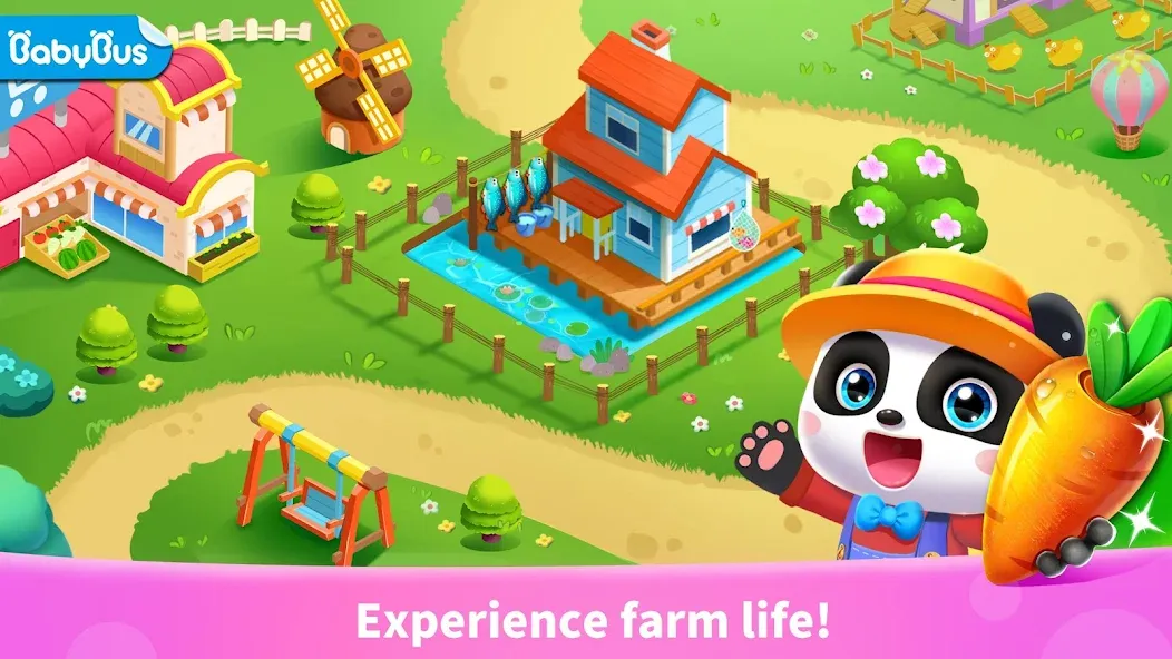 Little Panda's Farm  [МОД Unlimited Money] Screenshot 1