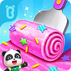 Взлом Little Panda's Ice Cream Games  [МОД Бесконечные монеты] - полная версия apk на Андроид