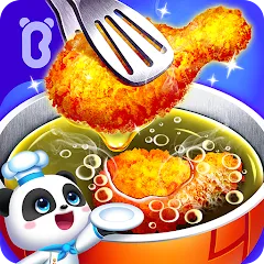 Взлом Little Panda's Space Kitchen  [МОД Mega Pack] - последняя версия apk на Андроид