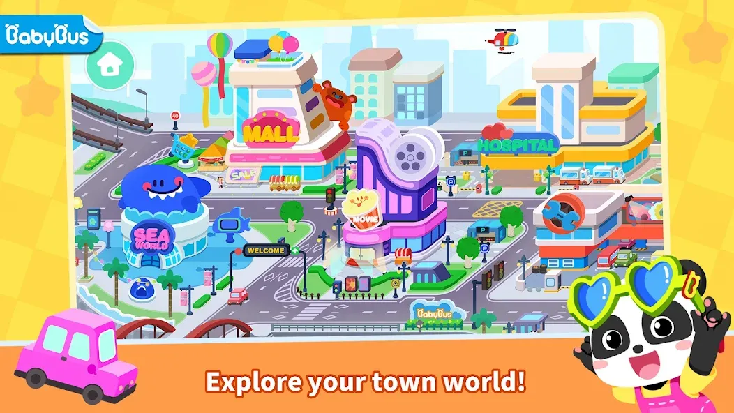 Little Panda's Town: My World  [МОД Menu] Screenshot 1