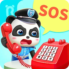 Взломанная Little Panda Policeman  [МОД Много денег] - стабильная версия apk на Андроид