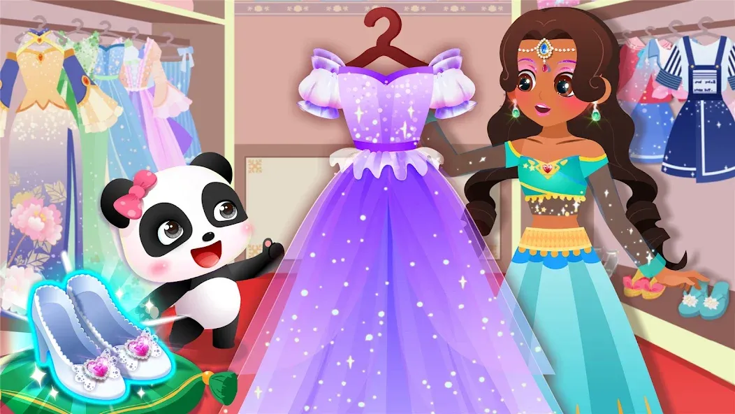 Little Panda: Princess Makeup  [МОД Бесконечные деньги] Screenshot 4