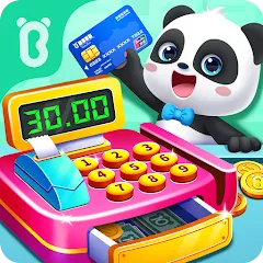 Взлом Baby Panda's Supermarket  [МОД Бесконечные деньги] - стабильная версия apk на Андроид