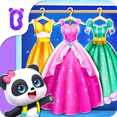 Скачать взломанную Baby Panda's Fashion Dress Up  [МОД Все открыто] - полная версия apk на Андроид