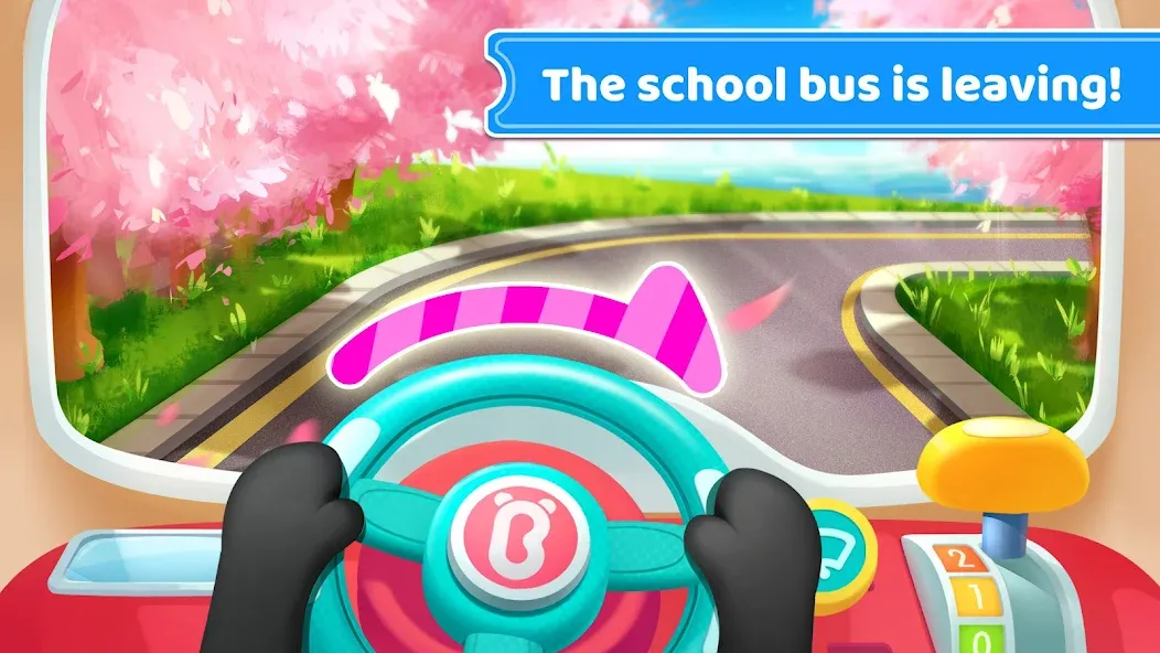 Baby Panda's School Bus  [МОД Unlocked] Screenshot 2