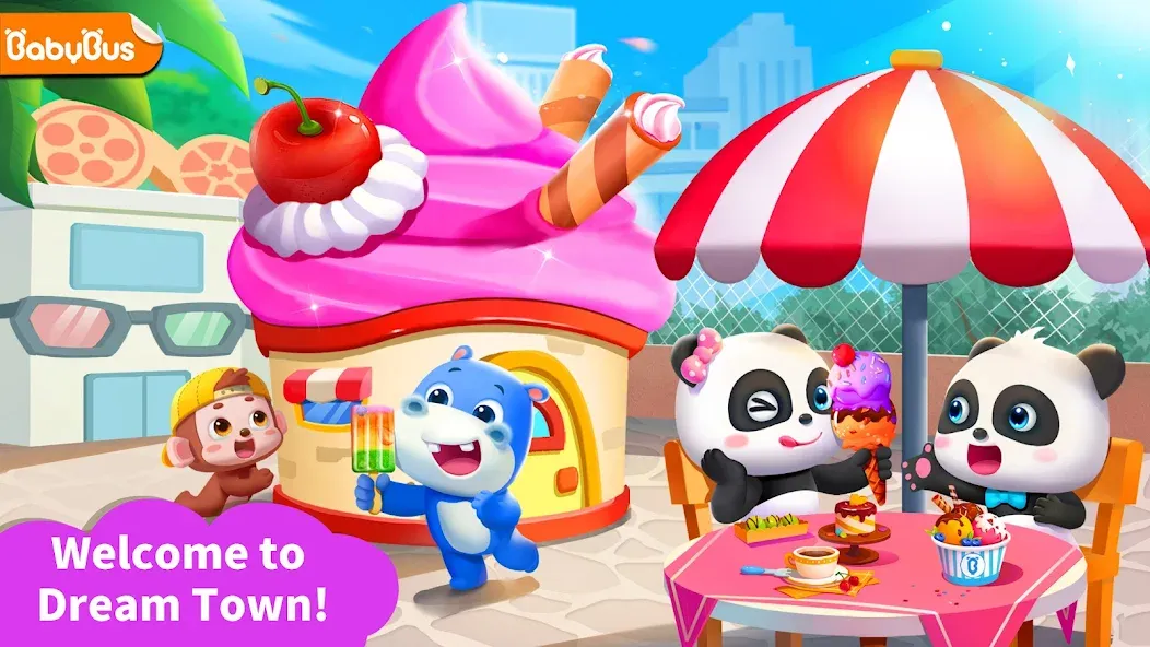 Little Panda’s Dream Town  [МОД Бесконечные деньги] Screenshot 1