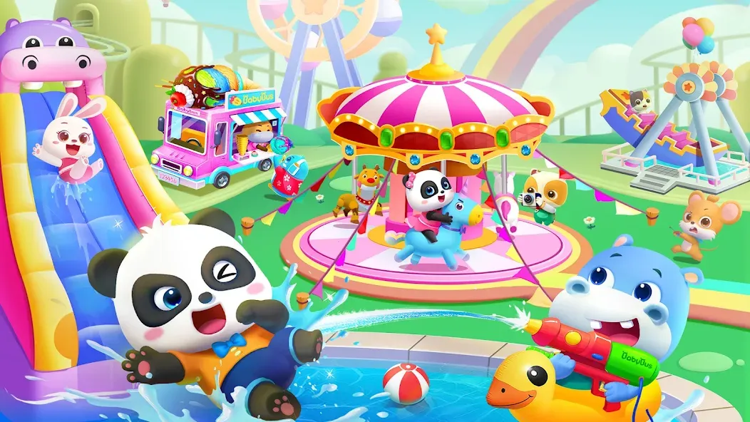 Baby Panda World: Kids Games  [МОД Все открыто] Screenshot 2