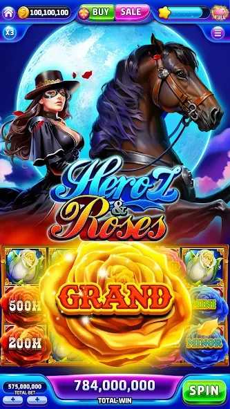 Jackpotland-Vegas Casino Slots (Джекпотлэнд)  [МОД Много монет] Screenshot 1