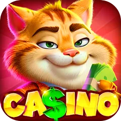 Скачать взлом Fat Cat Casino - Slots Game (Фэт Кэт Казино)  [МОД Бесконечные монеты] - полная версия apk на Андроид