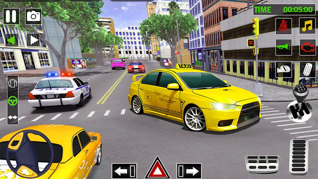 City Taxi Games-Taxi Car Games (Сити Такси Игры)  [МОД Menu] Screenshot 1