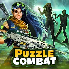 Скачать взломанную Puzzle Combat: Match-3 RPG (Пазл Комбат)  [МОД Все открыто] - полная версия apk на Андроид