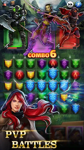 Empires & Puzzles: Match-3 RPG  [МОД Mega Pack] Screenshot 4