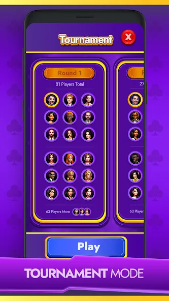 Tonk - Classic Card Game (Тонк)  [МОД Бесконечные монеты] Screenshot 3