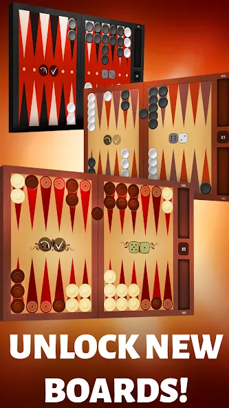 Backgammon Offline  [МОД Mega Pack] Screenshot 1