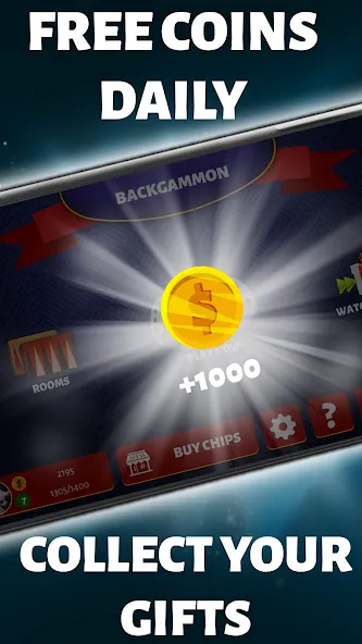 Backgammon Offline  [МОД Mega Pack] Screenshot 4