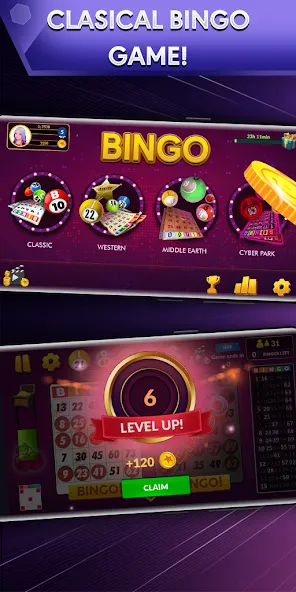 Bingo - Offline Bingo Game  [МОД Mega Pack] Screenshot 2