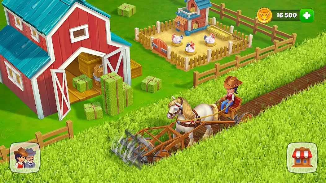 Wild West: Farm Town Build (Уайлд Вест)  [МОД Все открыто] Screenshot 3