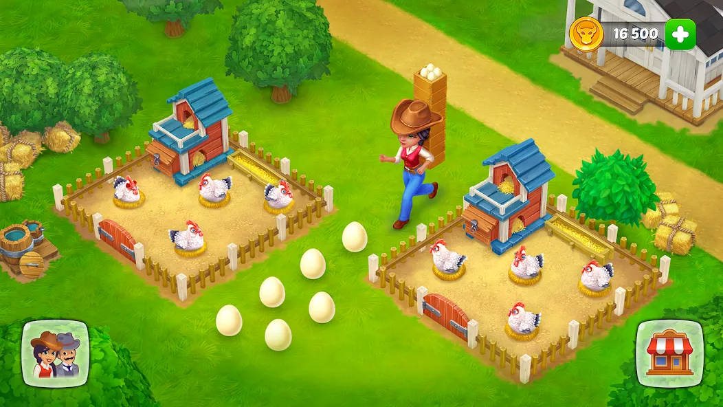 Wild West: Farm Town Build (Уайлд Вест)  [МОД Все открыто] Screenshot 4