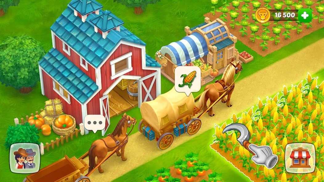 Wild West: Farm Town Build (Уайлд Вест)  [МОД Все открыто] Screenshot 5