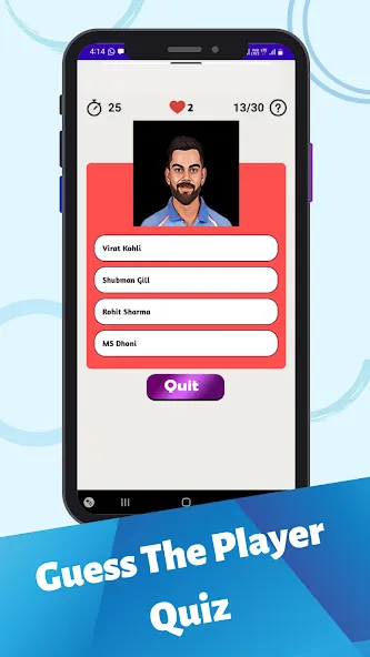 Cricket Quiz Game (Крикет Викторина Т20)  [МОД Unlocked] Screenshot 1