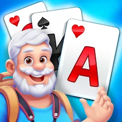 Взломанная Solitaire Good Times (Солитер Гуд Таймс)  [МОД Бесконечные деньги] - стабильная версия apk на Андроид