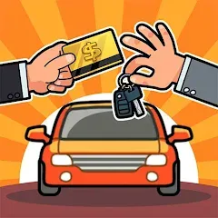 Взломанная Used Car Tycoon Game (Юзед Кар Тайкун Гейм)  [МОД Бесконечные монеты] - полная версия apk на Андроид