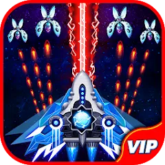 Взломанная Space Shooter: Galaxy Attack (Спейс шутер)  [МОД Menu] - полная версия apk на Андроид