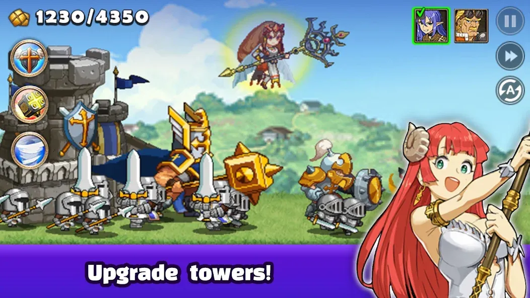 Kingdom Wars - Tower Defense (Кингдом Варс)  [МОД Menu] Screenshot 2