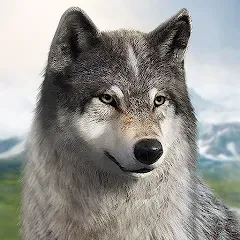 Взломанная Wolf Game: Wild Animal Wars (Вулф Гейм)  [МОД Меню] - полная версия apk на Андроид