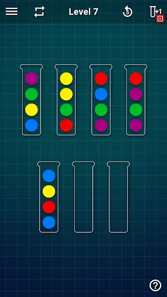 Ball Sort Puzzle - Color Games (Балл Сорт Пазл)  [МОД Бесконечные деньги] Screenshot 1