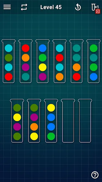 Ball Sort Puzzle - Color Games (Балл Сорт Пазл)  [МОД Бесконечные деньги] Screenshot 3