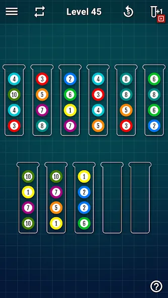 Ball Sort Puzzle - Color Games (Балл Сорт Пазл)  [МОД Бесконечные деньги] Screenshot 4