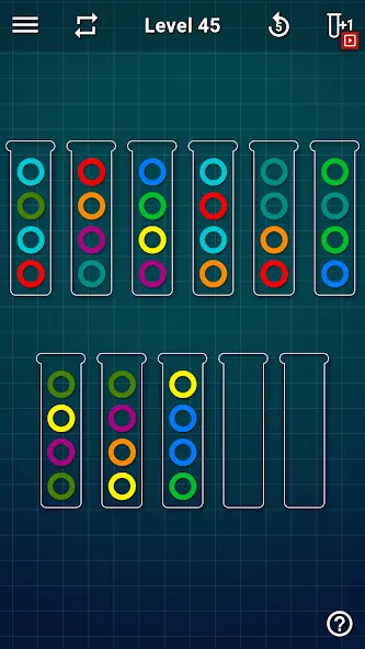 Ball Sort Puzzle - Color Games (Балл Сорт Пазл)  [МОД Бесконечные деньги] Screenshot 5