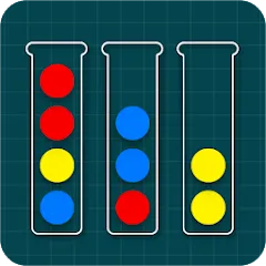 Скачать взломанную Ball Sort Puzzle - Color Games (Балл Сорт Пазл)  [МОД Бесконечные деньги] - полная версия apk на Андроид