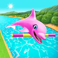 Скачать взломанную My Dolphin Show (Май Долфин Шоу)  [МОД Unlocked] - стабильная версия apk на Андроид