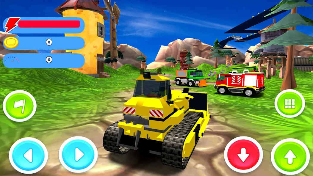 Toy Truck Drive  [МОД Бесконечные деньги] Screenshot 1