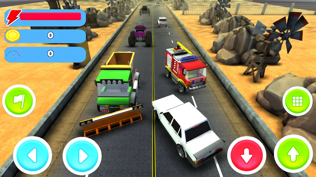 Toy Truck Drive  [МОД Бесконечные деньги] Screenshot 2